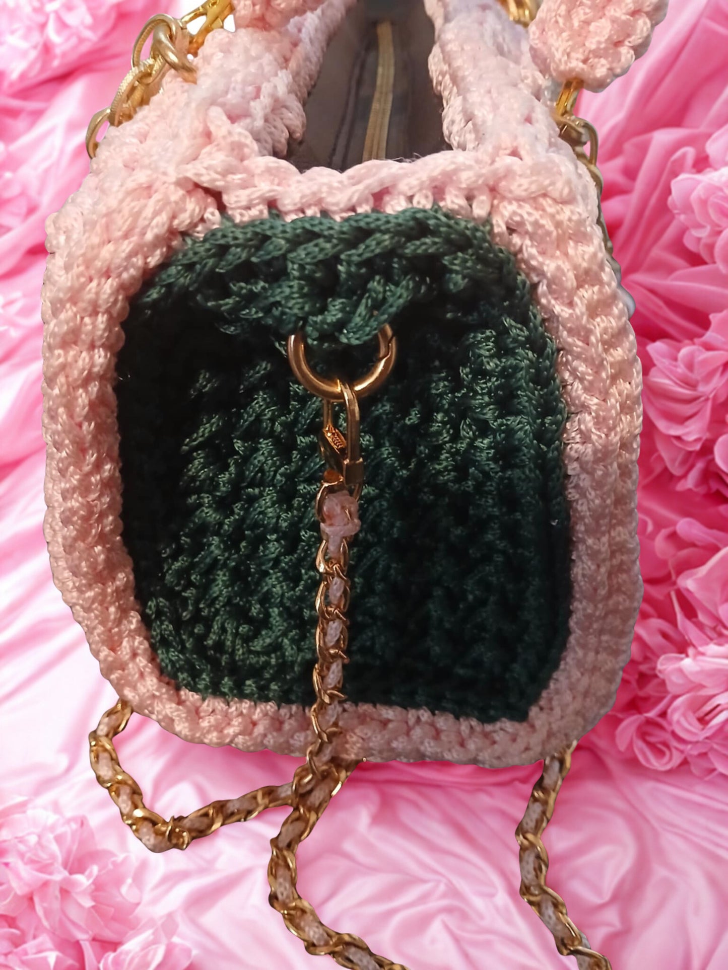 Pretty & Polished” Crochet Handbag