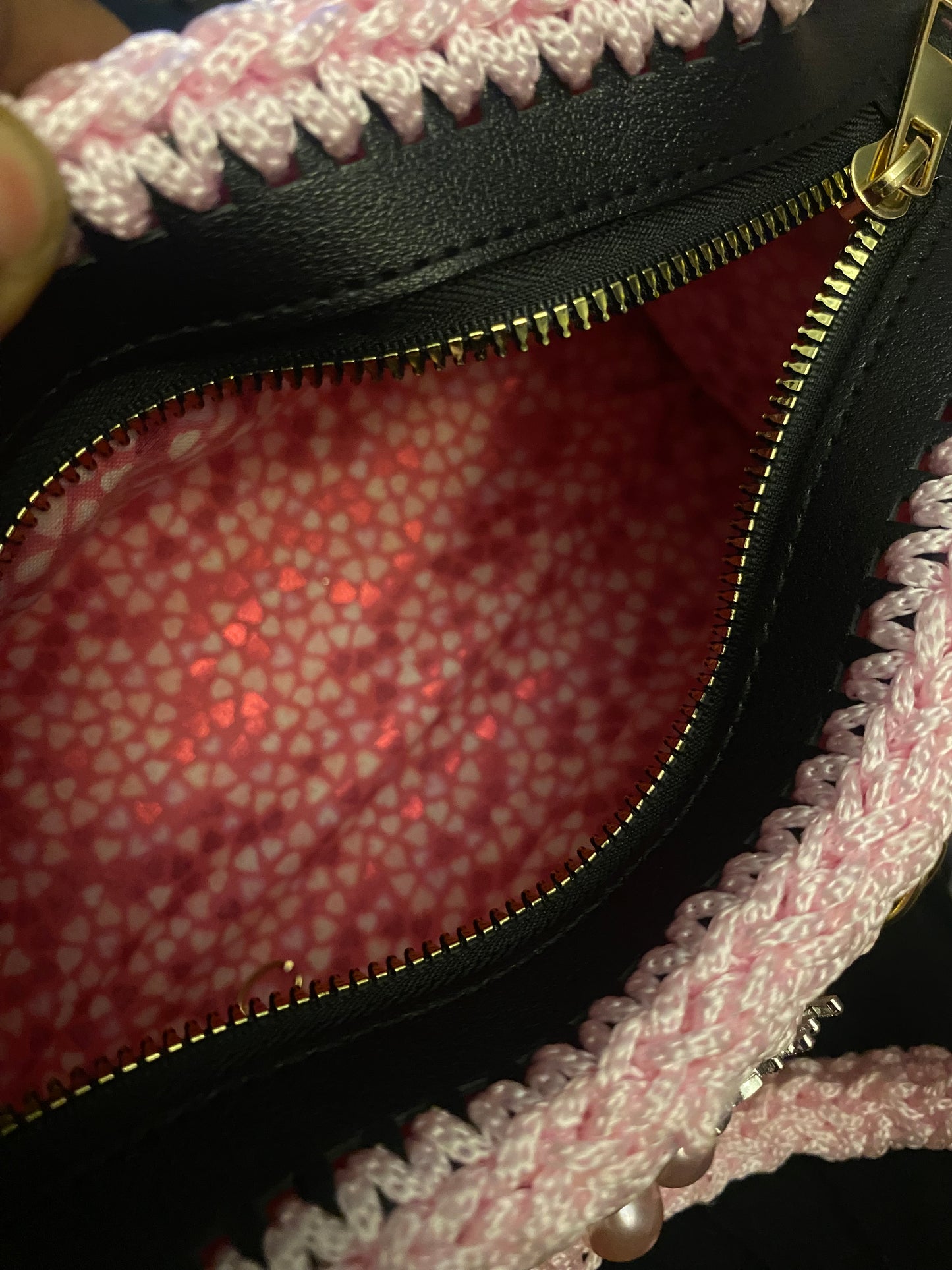 Pretty & Polished” Crochet Handbag