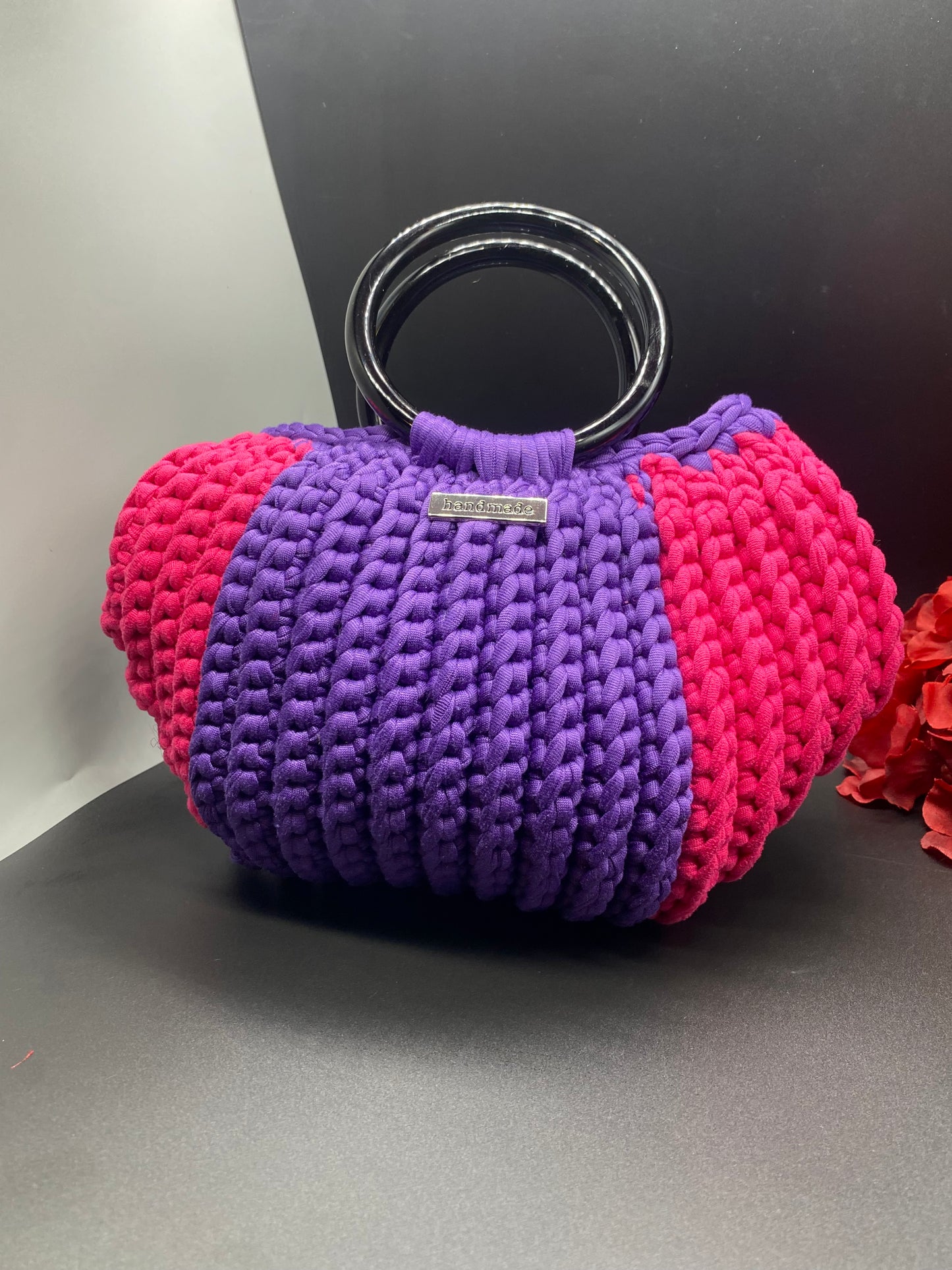 Violet Pop Curve Bag