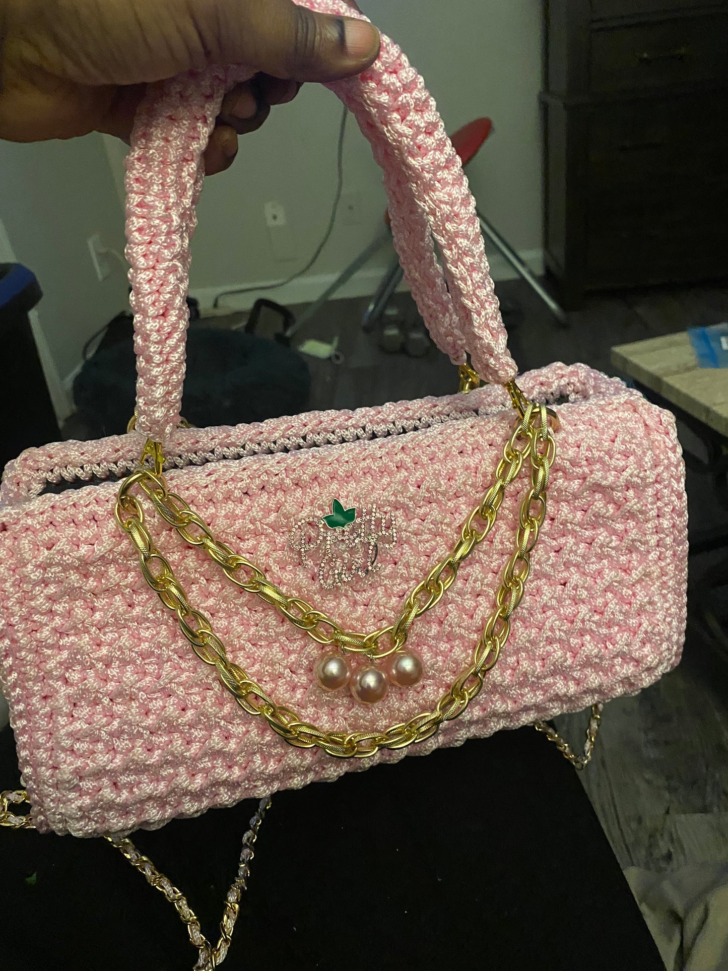 Pretty & Polished” Crochet Handbag