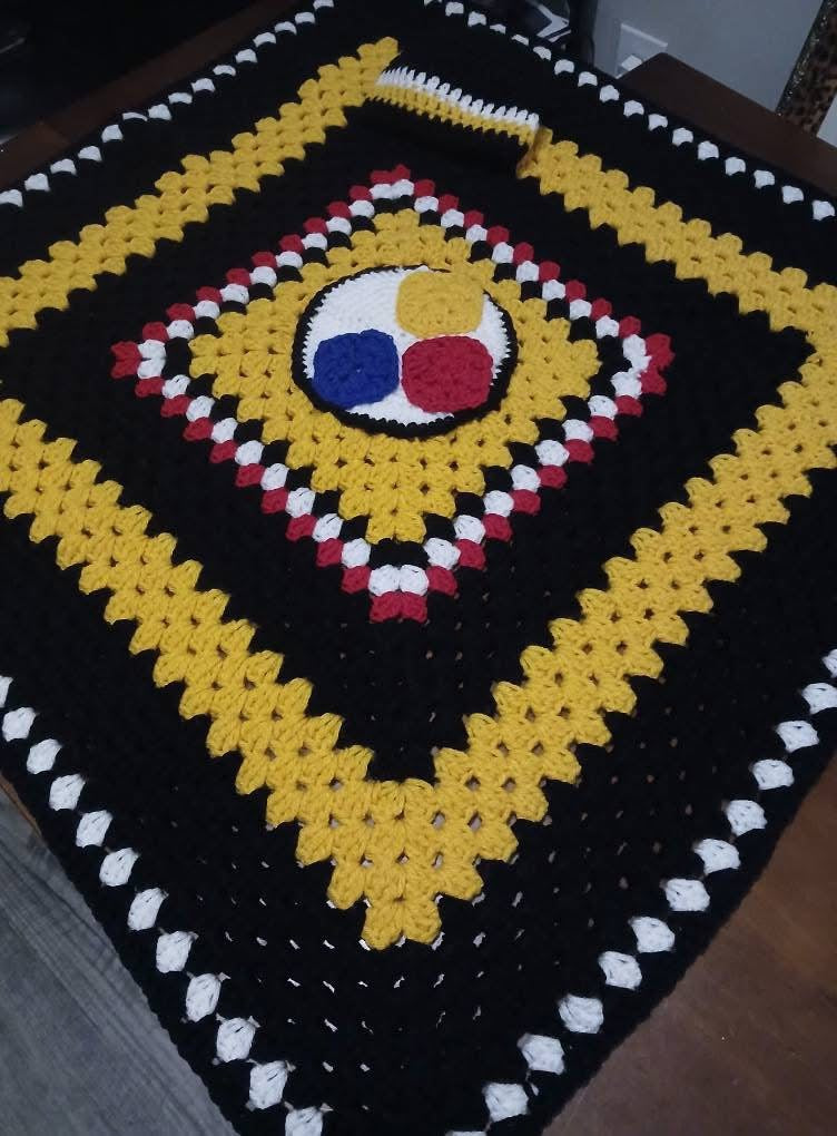 🏈 Steel City Spirit Blanket