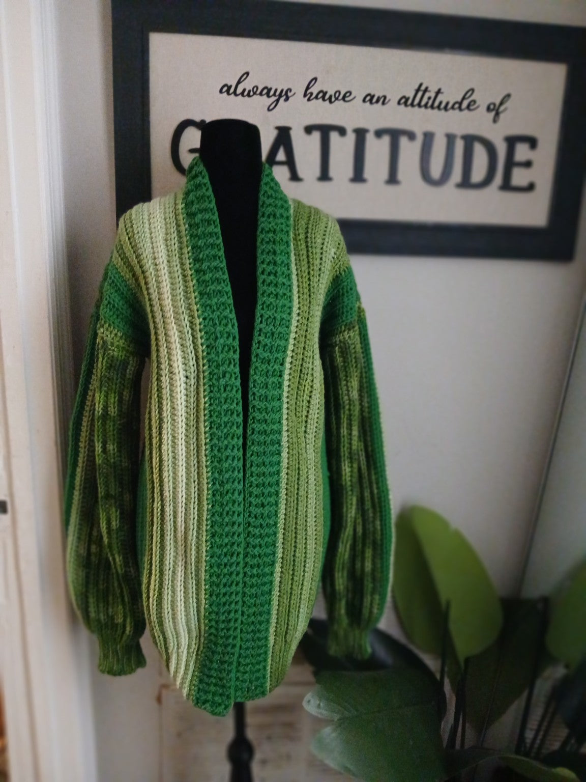 Cyber Luxe Open Front Cardigan l