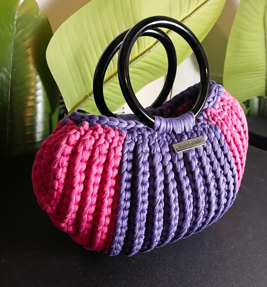 Violet Pop Curve Bag