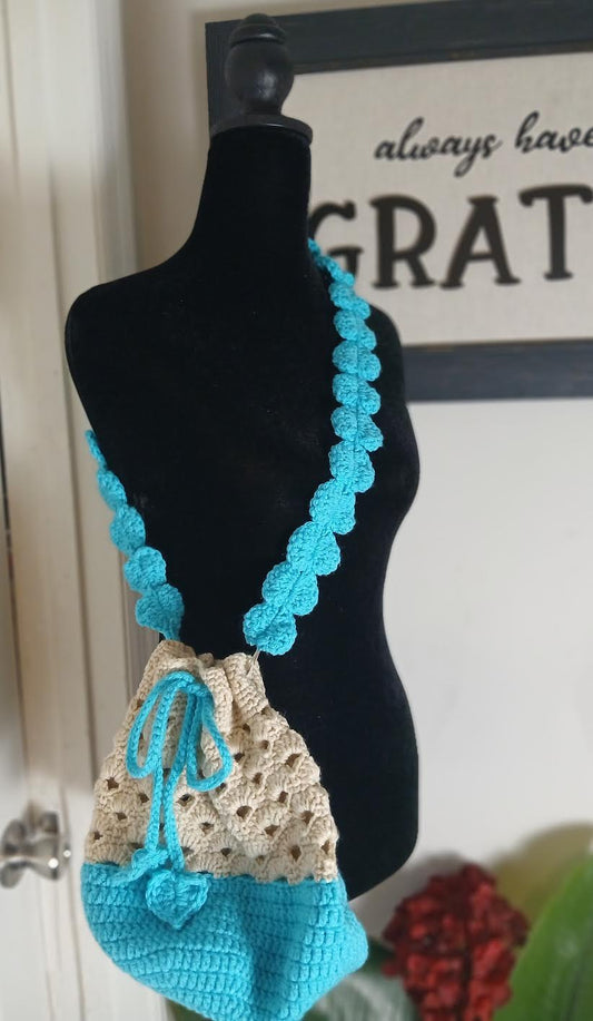 -Cotton Candy Curls Bucket Bag
