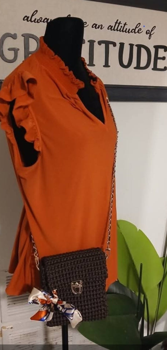 Luxe Fold-Over Chain Bag PDF Pattern
