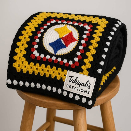 🏈 Steel City Spirit Blanket