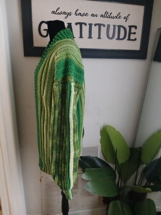 Cyber Luxe Open Front Cardigan l