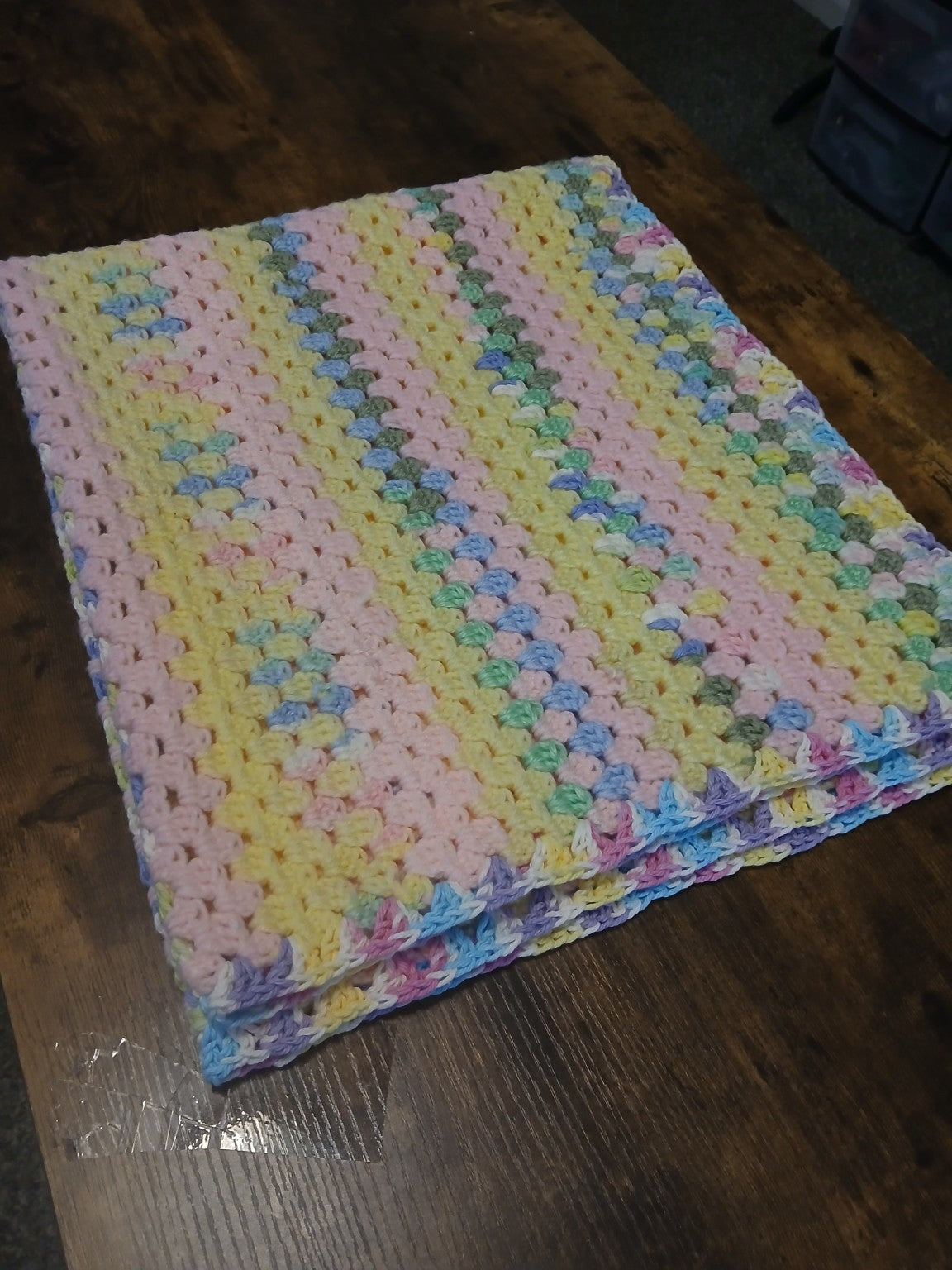 Pastel Dreams Baby Blanket