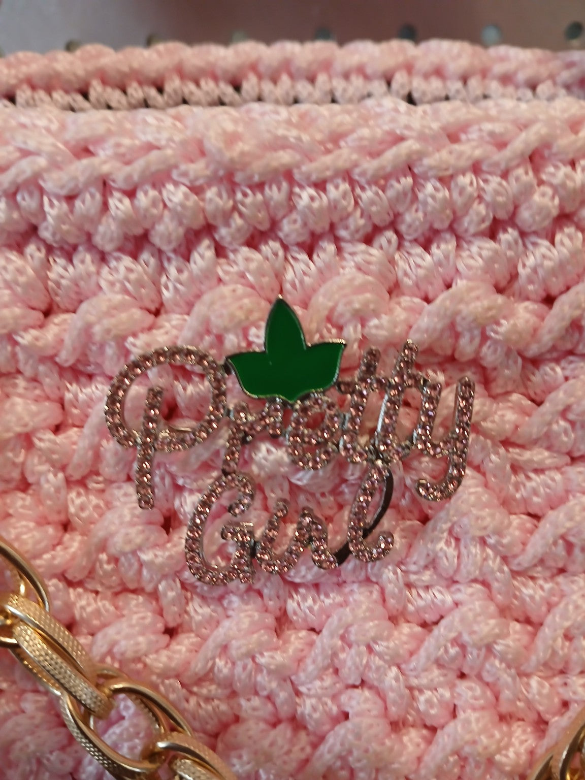 Pretty Girl Luxe Crochet Handbag