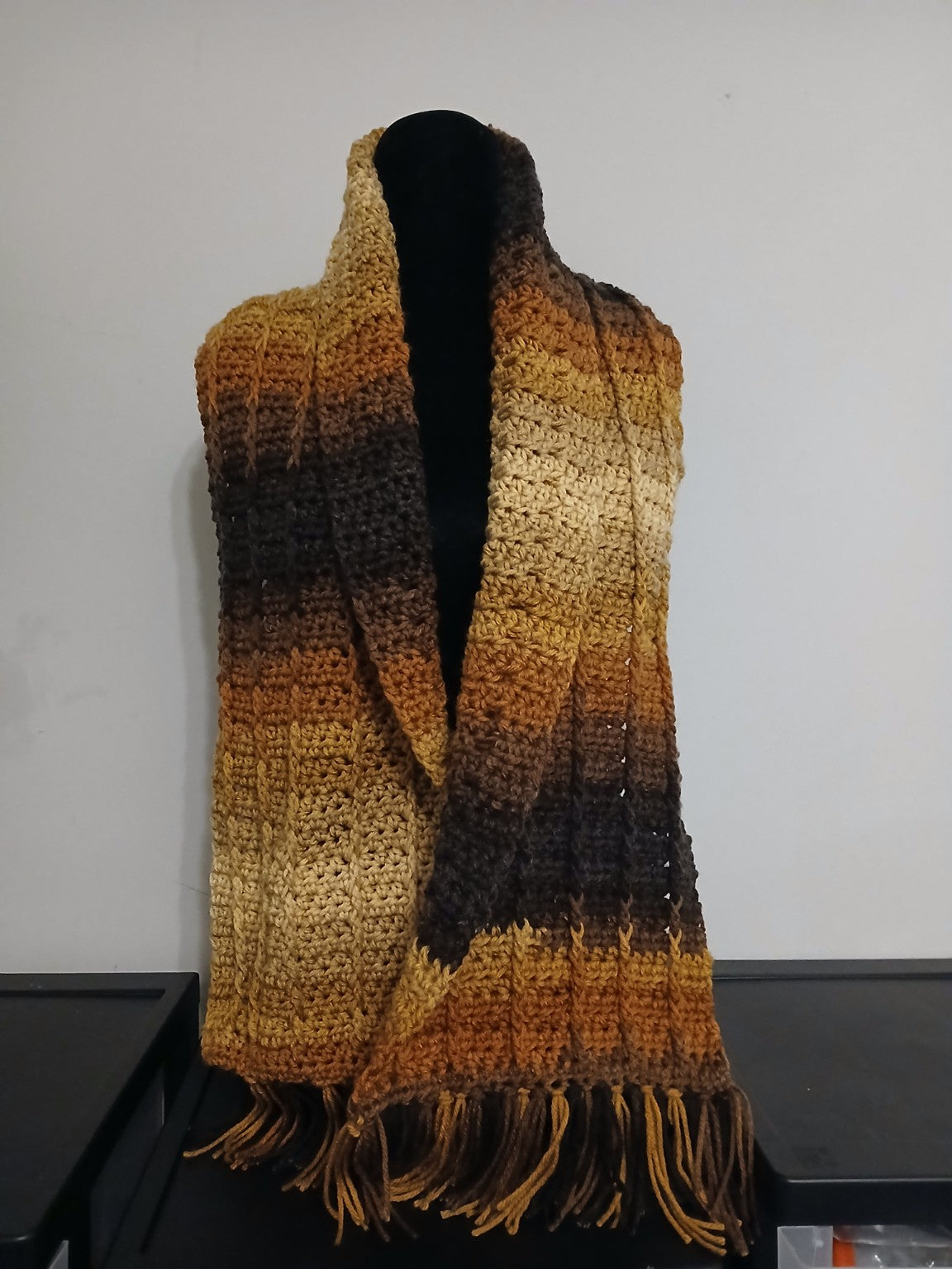Takiyah’s Creations – Autumn Ridge Textured Scarf