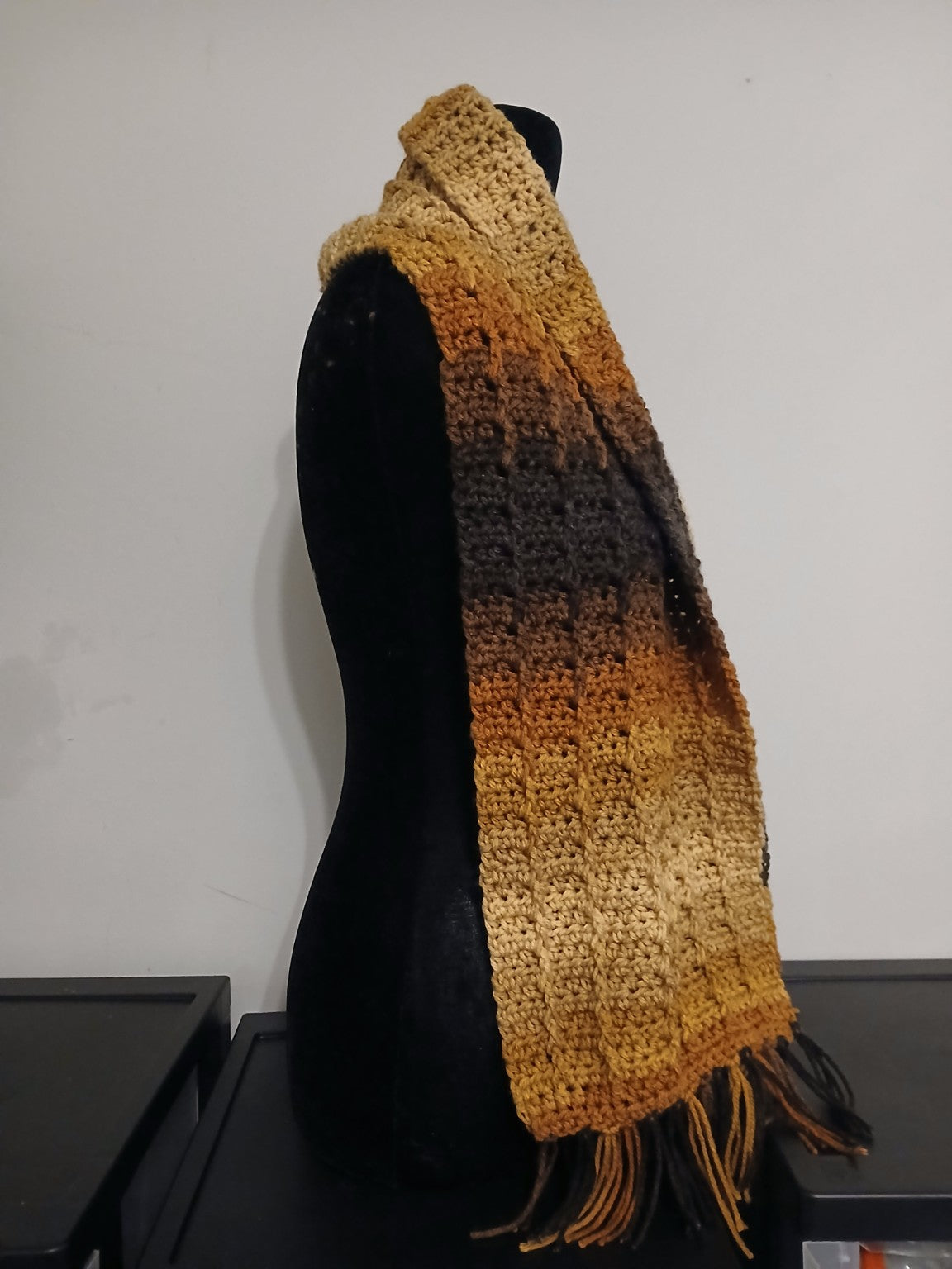 Takiyah’s Creations – Autumn Ridge Textured Scarf
